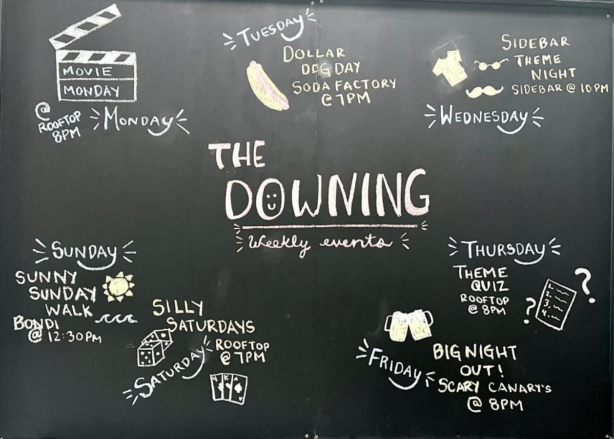The Downing Hostel Sydney Esterno foto